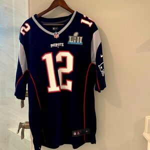 NFL Tom Brady Jersey NWOT Super Bowl 52 XL